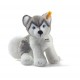 Steiff Bernie le Husky, gris/blanc, 25 cm.