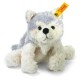 Bernie le Husky miniature de Steiff, corps souple, gris/blanc, 16 cm