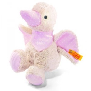 Steiff Duck gossip, pink, 17 cm