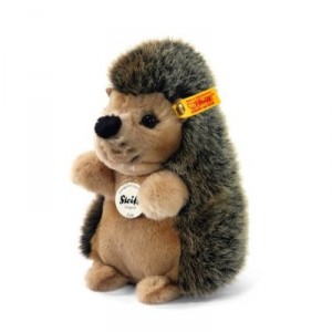 January, hedgehog, brown china - Steiff