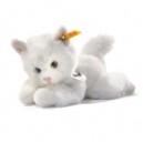 Lizzy le petit ami chat de Steiff, blanc, 22 cm