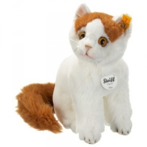 Steiff Niki the Cat Turkish Van, 22 cm