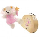 Ours en peluche Lotte Fée des étoiles et sa valise de Steiff, blanc, 28 cm