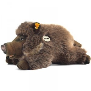 Steiff - 072 291 - Boar Wutz - 35 cm - lying (Germany Import)