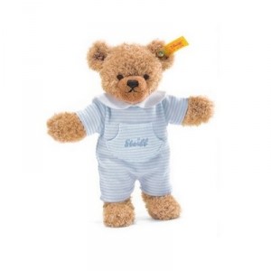 Steiff - 237003 - Teddy Bear "Good night" - 20 cm - Blue (Import Germany)