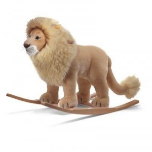 Steiff - 48982 - Lion à bascule Leo - blond or - 70 cm (Import Allemagne)