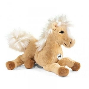 Steiff - 70679 - Cheval en peluche Franzi - 35 cm - blond (Import Allemagne)