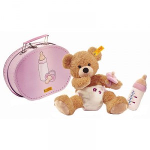 Steiff Cosy - Ours Teddy Fynn Beige Avec Coffret