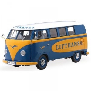 Sunstar - 5072 - Miniature Vehicle - Volkswagen Kombi - Lufthansa - Scale 1 / 12