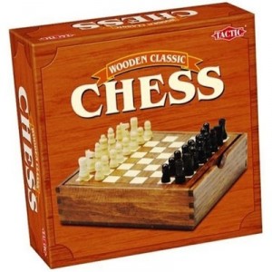 Tactic - 14024 - Game Classic - Wooden Travel Games: Chess