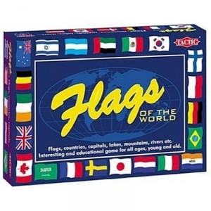 Tactic Games UK - Jeu éducatif Les drapeaux - Flags Of The World - Langue : anglais (Import Grande B...