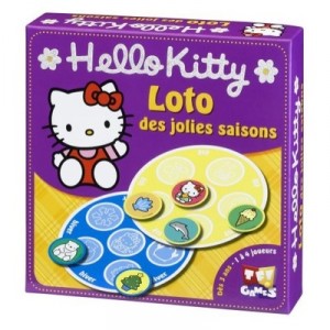 TF1 Games - Board Game - Hello Kitty Lotto beautiful seasons