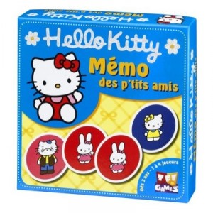 TF1 Games - jeu de société - Hello Kitty Mémo des Ptits Amis