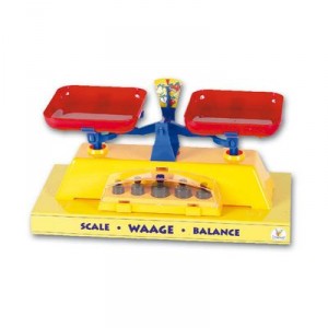 The Toy Company Balance avec 5 poids