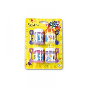 The Toy Company Kids Party Fun Bubble Set, 4 pieces