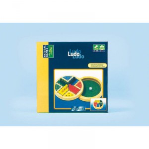 The Toy Company NATURAL GAMES Ludo, round