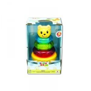 The Bear Stacking Toy Company to sound and light effects