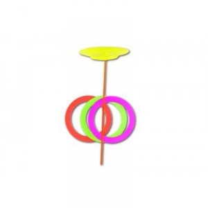 The Toy Company OUTDOOR juggling rings and base