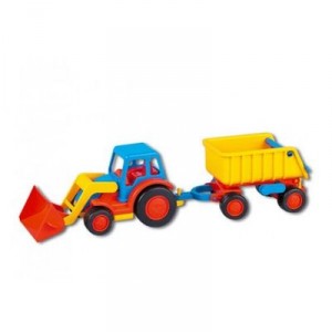 The Toy Company Wader - 36130 - Basics - Tractor trailer (Germany Import)