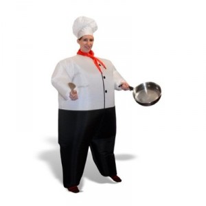 Thumbs Up Inflatable Chef Costume