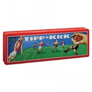 Carrom Art - TIPP-KICK Classic - Play soccer: retro metal box