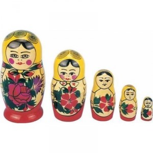 Russian Dolls Semyonovskaya Matryoska (Tobar, Creative Play)