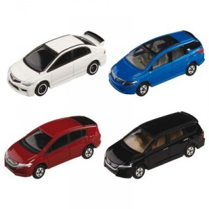 Tomy - 85104 - Tomica Vehicles - Honda Vehicles 4-Pack (Tomy)