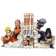 Toynami Abysses Corp - RESMAN011B - Figurines de Collection - Naruto Team 7 - Serre Livres en Résine