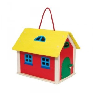 Toys Pure bag closes with accessories - wooden toy