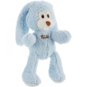 Trudi - 23791 - Plush - Bunny Cremino - Blue - 26 cm