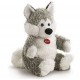 TRUDI - Peluche Chien Husky - 27 cm