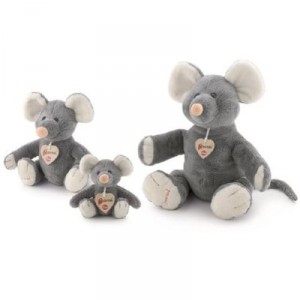 Trudi - Peluche - Trudy Tender - Best Bussi - Souris : 25 cm