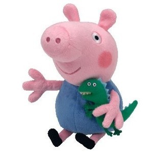 Peppa Pig Ty Beanie Buddy George 20cm