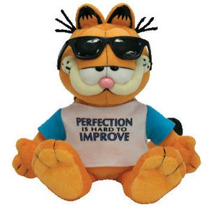 Ty Plush Garfield 25cm Perfection