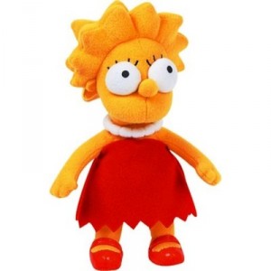 Cinémaniak - United Labels - Plush - Lisa Simpson - 31 Cm (United Labels, Plush and Puppets)