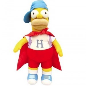 United Labels Colombine - Peluche Homer Simpsons Superheros 35 cm