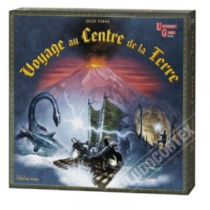 University Games - 08145 - Board Game - Jules Verne Journey to the Center of the Earth