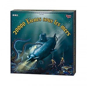 University Games - 08147 - Jeu de Plateau - Jules Verne 20000 lieues sous les mers