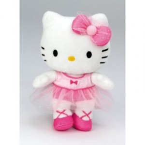 Veda Jemini - Hello Kitty - Plush Ballerina - 15 cm