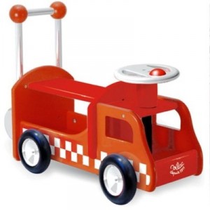 Vilac - 1013 - Carriers, Rockers Walkers - Fire Truck (Vilac)