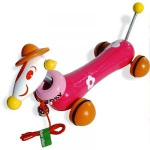 Vilac - 1864 - Wooden pull toys - Miss Toby