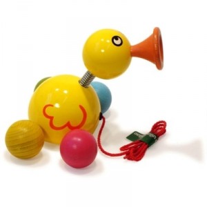 Vilac - 1873 - Toys Wooden pull - duck quack