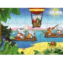 Vilac - 2190 - Babar - Puzzle Babar 49 pcs boîte forme