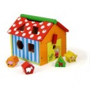 Vilac - 2475 - Jeux et Jouets en Bois - Boîte à formes ferme