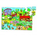 Vilac - 2551 - Puzzle Bois - Ferme Boîte Forme - 48 Pièces (Vilac)