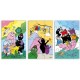 Vilac - 5809 - Jouets En Bois - Boîte Forme Barbapapa 3 Puzzles Évolutifs