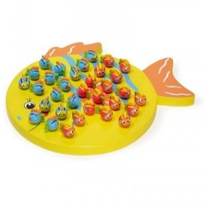 Vilac - 6175 - Jouets Bois - Solitaire poisson