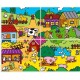 Vilac - Jouets bois - Puzzle " ferme" (4 x 12 pièces)