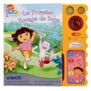 Vtech - 80-062605 - e-Learning Game - Dora Magi Interactive Book - Compact