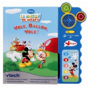 Vtech - 80-062705 - e-Learning Game - Magi Interactive Book Mickey Mouse Clubhouse - Compact